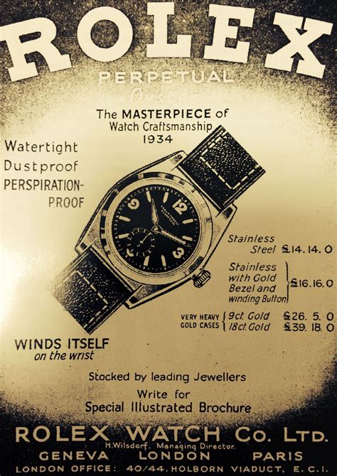 vintage watch ads